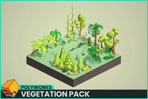 dispersement vegetation forest pack illustration