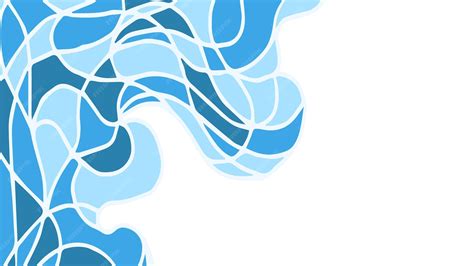 motif eau bleu sur corps liquéfié