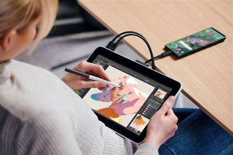 schéma de connexion Wacom Link Plus