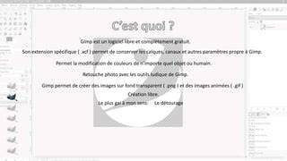 Infographie des outils GIMP pour détourage