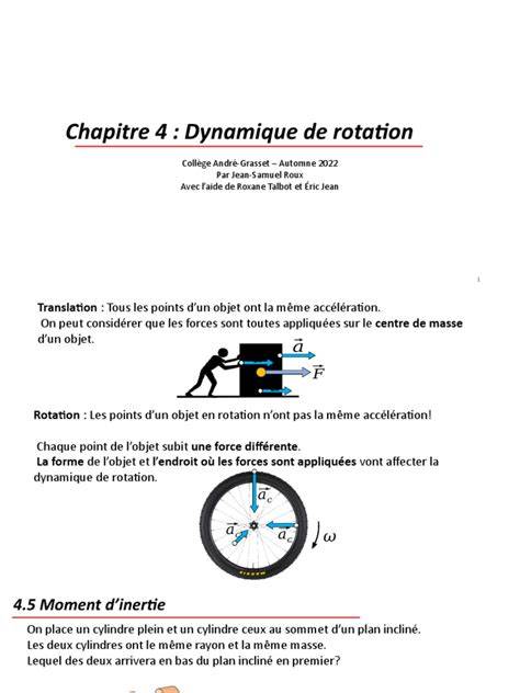 rotation objet dynamique illustration