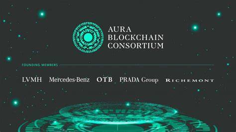 certificat numérique Aura Blockchain Consortium