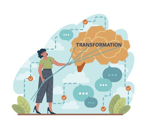 Pivot et centres de transformation illustrations