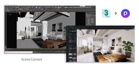 image de workflow 3ds Max et D5 Render