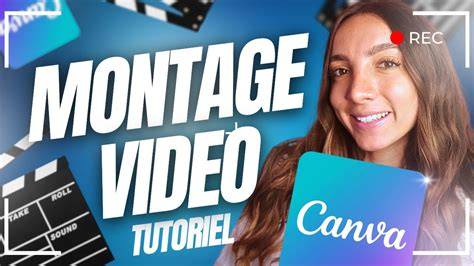 Canva modèle montage photo vidéo inspiration