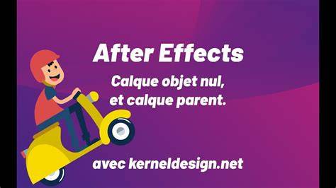 image objet nul et calques parent