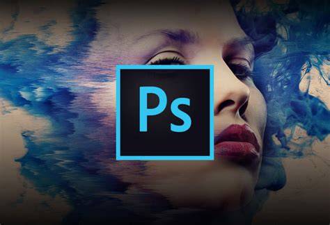 illustration pluie dans Photoshop avec calques et filtres