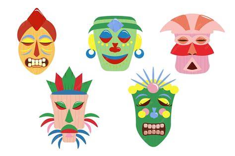illustration masques d'objet et masques