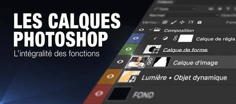 Interface et calques de Photoshop étape par étape