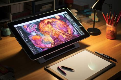 tablette graphique compacte illustration studio