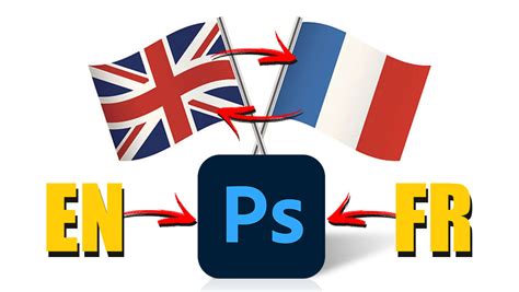 schéma compatibilité actions Photoshop anglais français