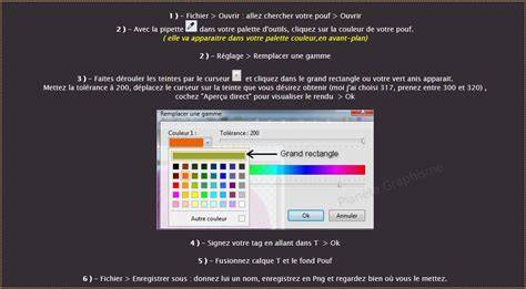 illustration remplacement couleur PhotoFiltre