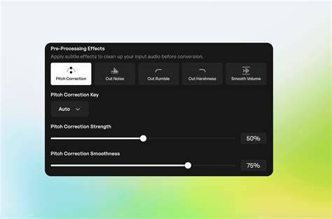 kine audio correction hauteur image
