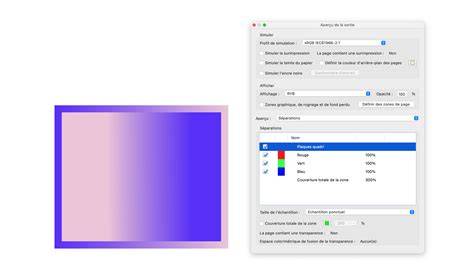 génération dégradés dans InDesign et Illustrator