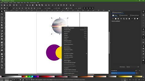 schéma de découpe booléenne dans Inkscape
