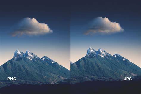 graphique formats d\'export GIMP (PNG vs JPG vs GIF)