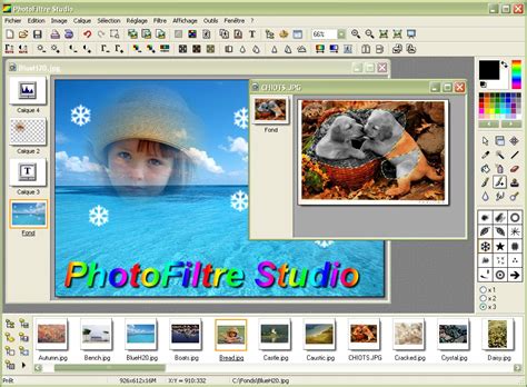 Calques et rognage sur PhotoFiltre
