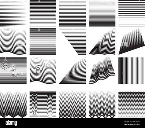 illustration dégradé textuel linéaire