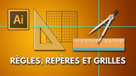 illustration des règles et repères dans Photoshop