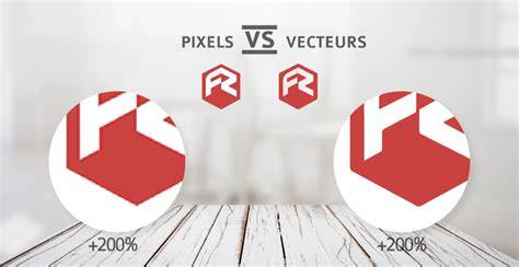 comparaison pixels et vecteurs
