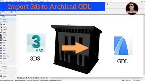 Import 3DS goodies Archicad