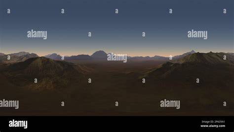 illustration paysage Twinmotion horizon 360 degrés