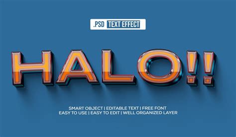illustration effet mat texte halo