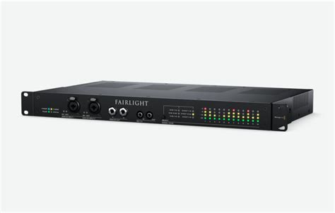 Interface Fairlight et gestion des bus audio