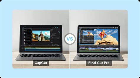 illustration comparaison FCP vs CapCut