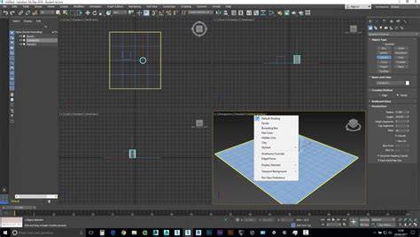 Affichage des vues et grilles dans 3ds Max