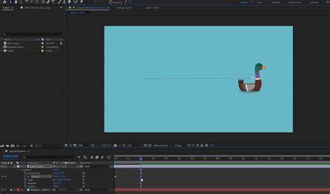 schéma flux boucle After Effects