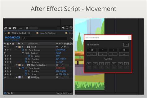Exemples d’animations texte avec scripts After Effects