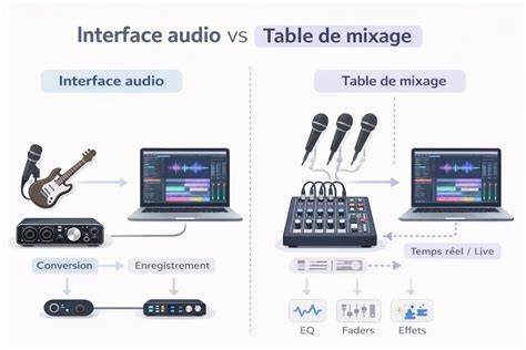 schéma workflow normalisation et mixage audio
