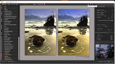 Color Efex Pro 4 interface et filtres