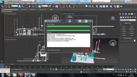 flux export Sims 4 vers 3ds Max diagramme