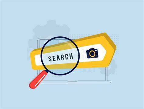 recherche visuelle et montage rapide (illustration d’interface)