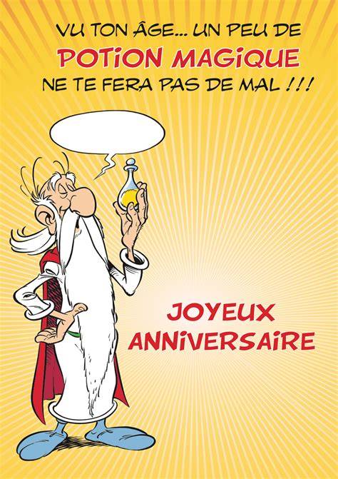 carte anniversaire humoristique inspirante exemple