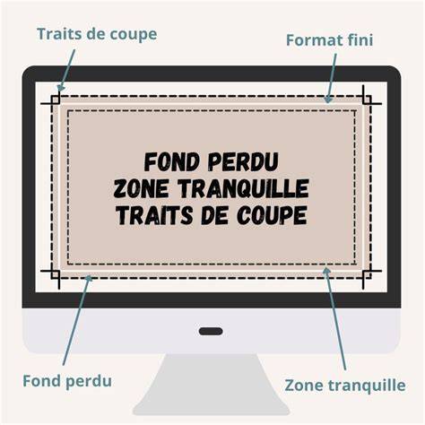 fond perdu et traits de coupe affichés