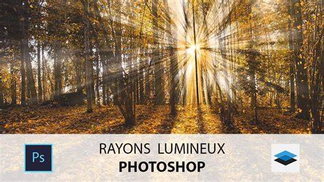 Rayons lumineux et dégradés dans Photoshop