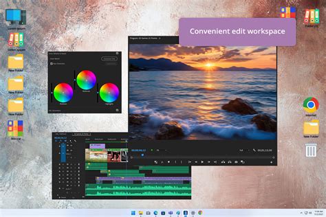 schéma interface Premiere Rush