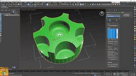 schéma coupe boolean 3ds max