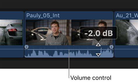 diagramme montage audio multicanal dans FCPX