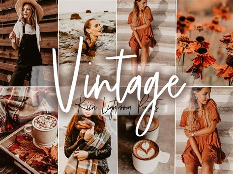 presets vintage Lightroom papier vieilli
