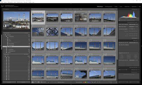 Schéma des modes Lightroom et flux de travail