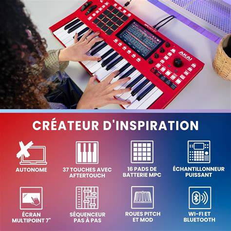 Clavier clavier MIDI personnalisation et rapides