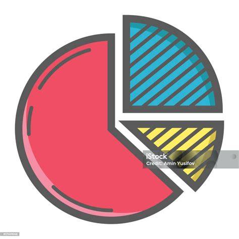 Camembert ou graphiques vectoriels sur canvas