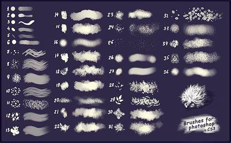 Grilles et textures pour brushes Photoshop