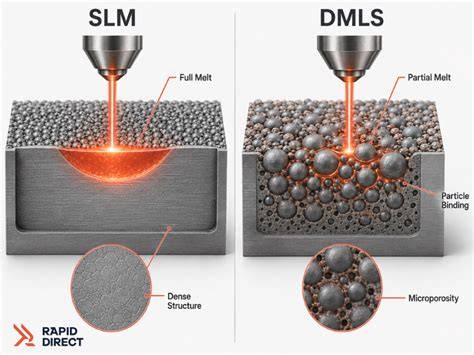 Infographie comparaison DMLS SLM bilateral
