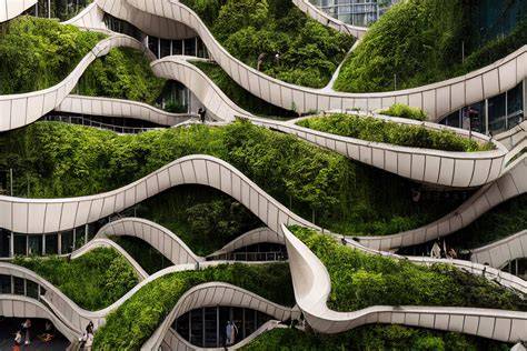 végétation et dispersion en architecture