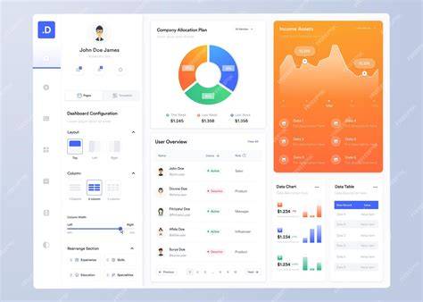 visionneuse PSD interface clair et moderne